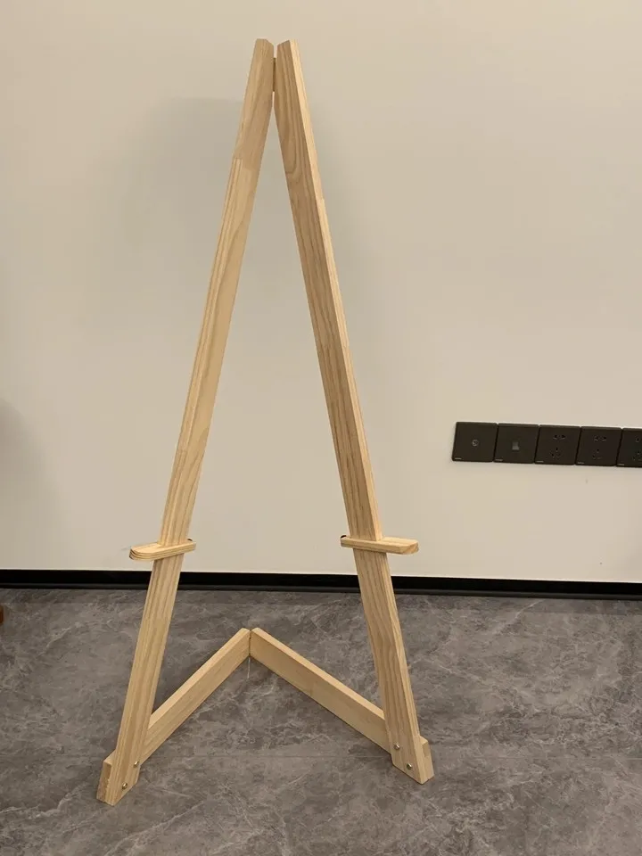 V型木质画架