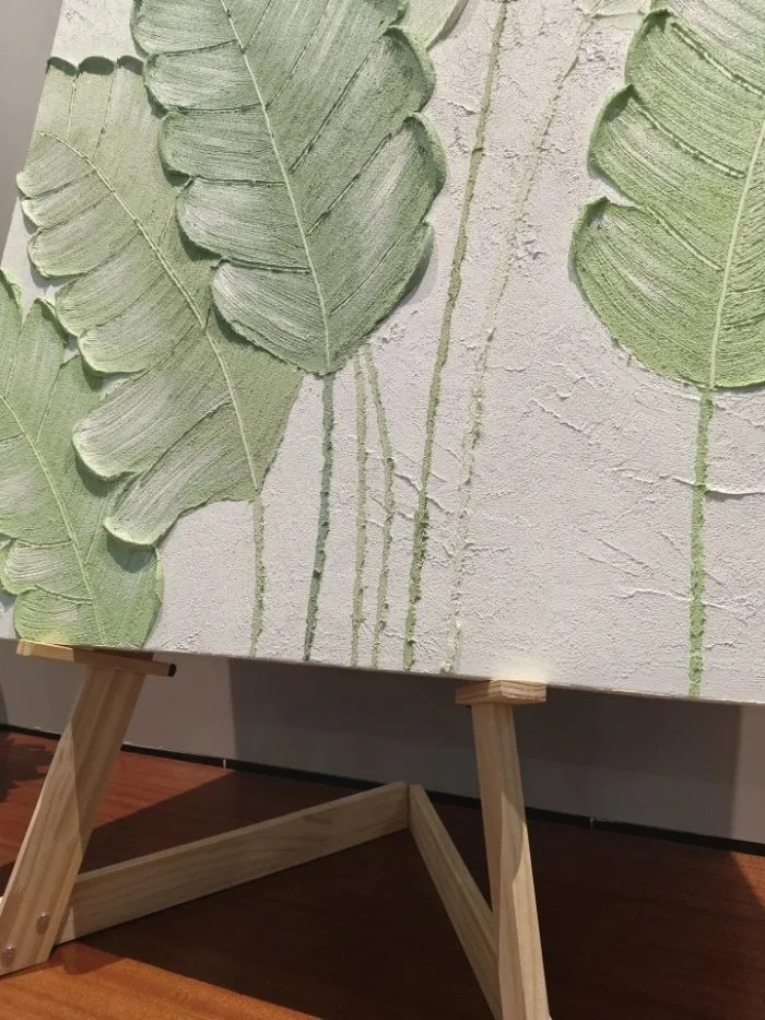 V型木质画架